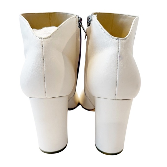 NWT Marc Fisher Off-White Heeled Boots - Picture 4 of 7